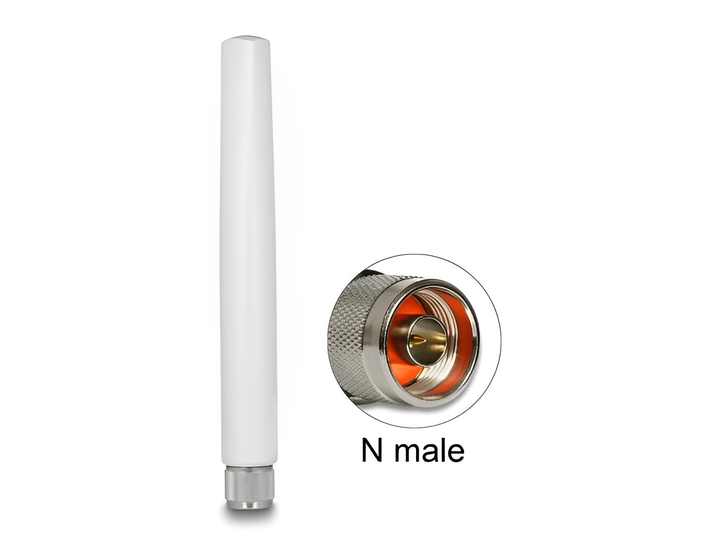 אנטנה כלל כיוונית LoRa 868 MHz 2.09 dBi חיצונית מחבר N plug - delock.israel