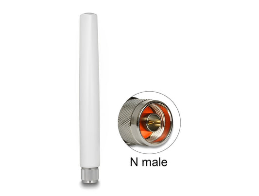 אנטנה כלל כיוונית LoRa 868 MHz 2.09 dBi חיצונית מחבר N plug - delock.israel