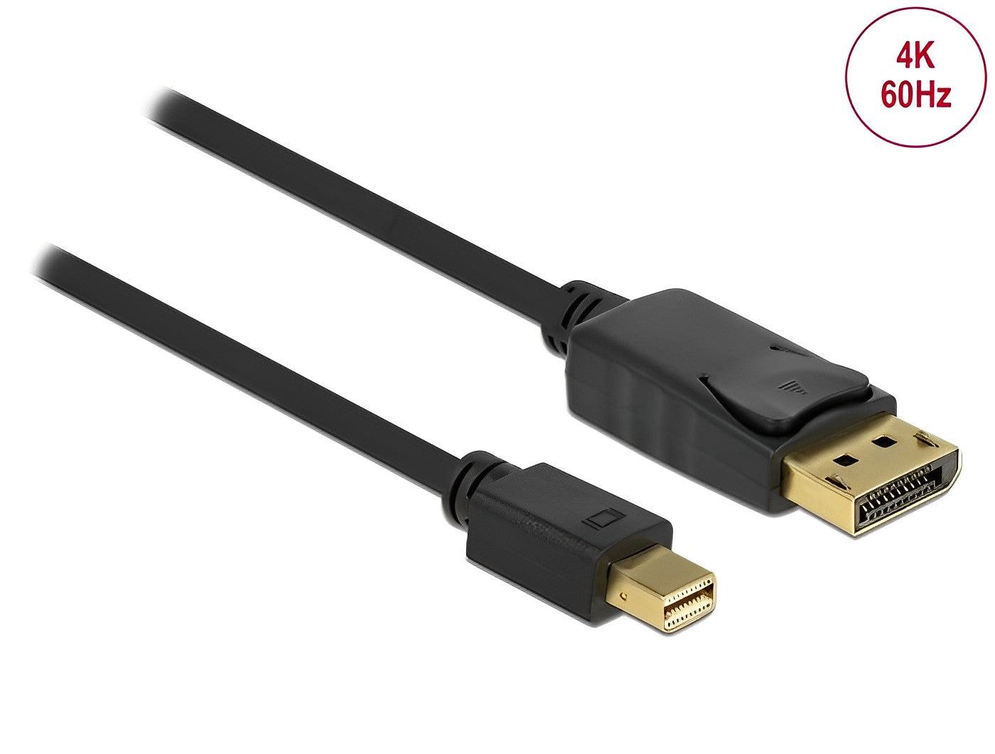 כבל DisplayPort 1.2 4K תקע DP לתקע מיני DP תומך 60 הרץ - delock.israel