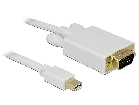 כבל Mini DisplayPort ל- VGA ז/ז - delock.israel