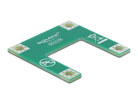מתאם Mini PCI-E / mSATA Extension half size - delock.israel