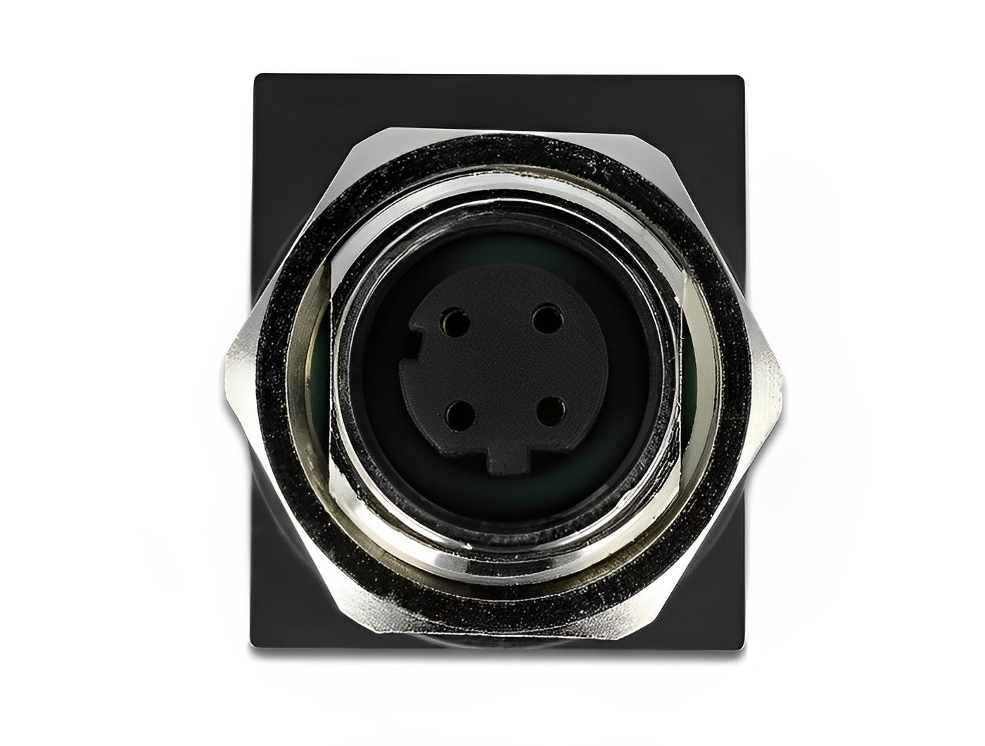מתאם M12 Cat.5e PROFINET שקע 4pin D-coded לשקע RJ45 - delock.israel