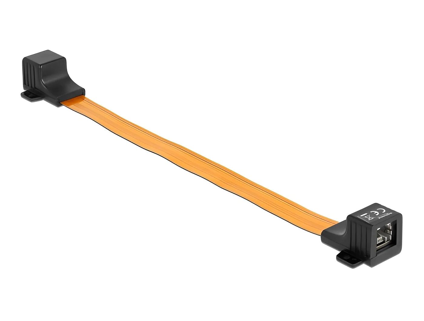 כבל רשת שטוח RJ45 FPC למעבר בחלון סגור - delock.israel