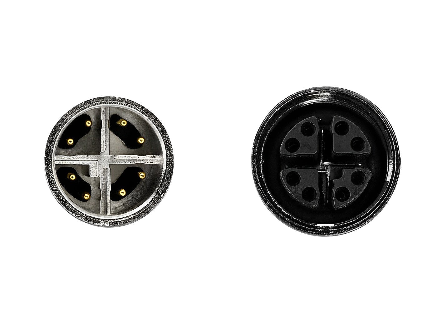 כבל רשת מאריך תעשייתי M12 Cat.6A PUR (TPU) תקע 8pin D-coded לשקע 8pin D-coded - delock.israel