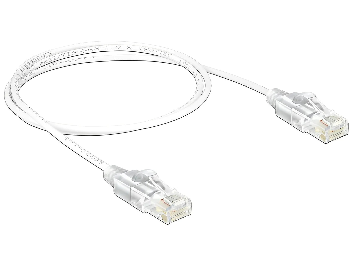 כבל רשת לא מסוכך RJ45 Cat.6 Slim - delock.israel
