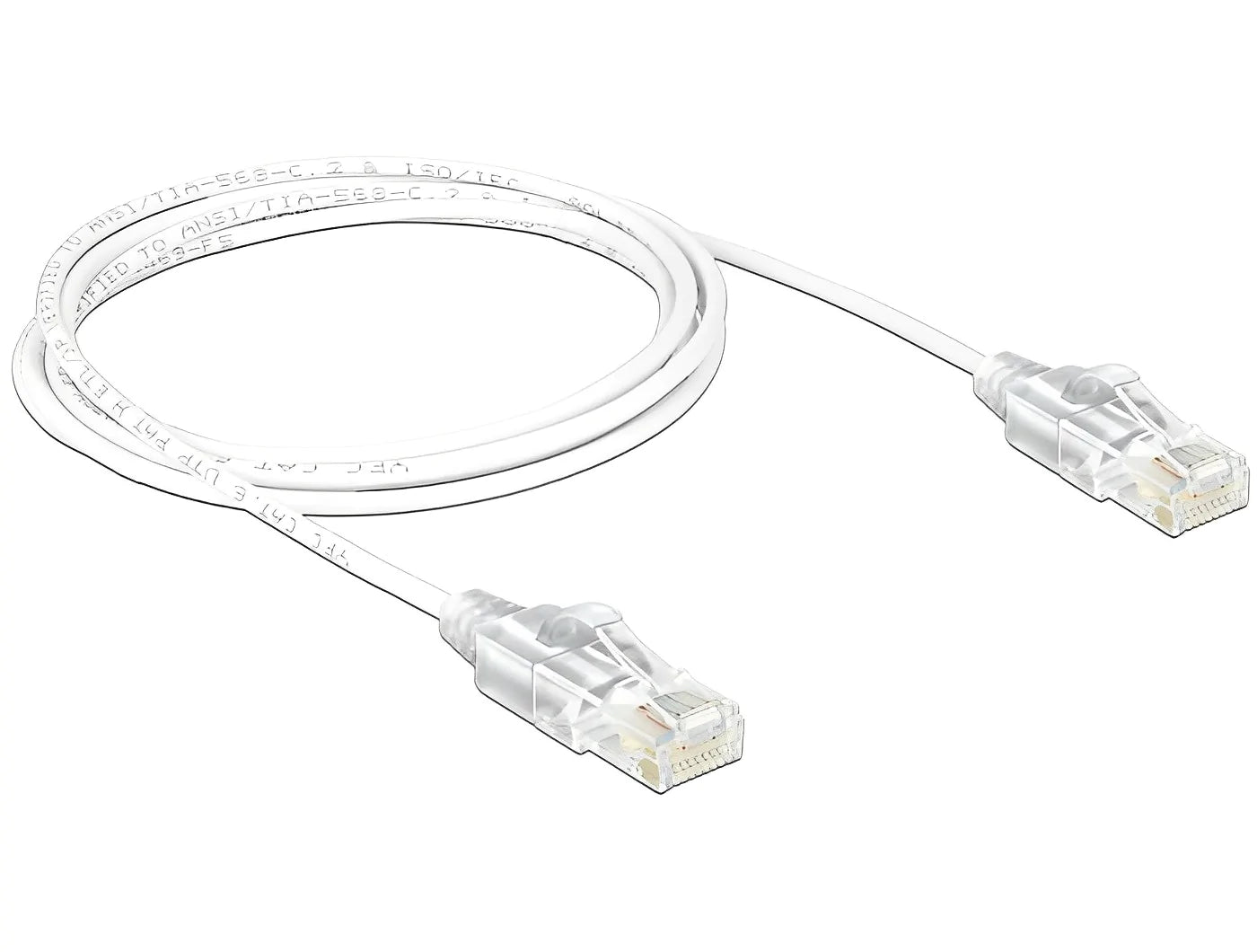 כבל רשת לא מסוכך RJ45 Cat.6 Slim - delock.israel