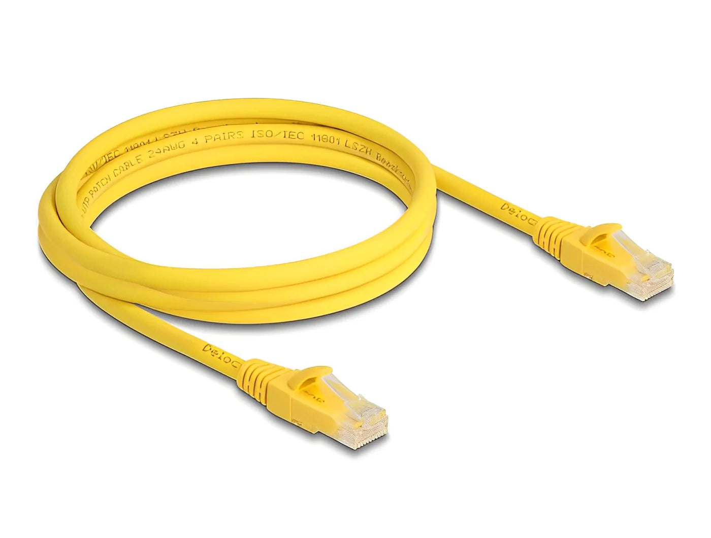 כבל רשת לא מסוכך RJ45 Cat.6A Fast Tracing ז/ז - delock.israel
