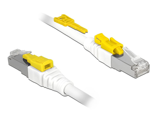 כבל רשת מאובטח RJ45 Cat.6A ז/ז - delock.israel