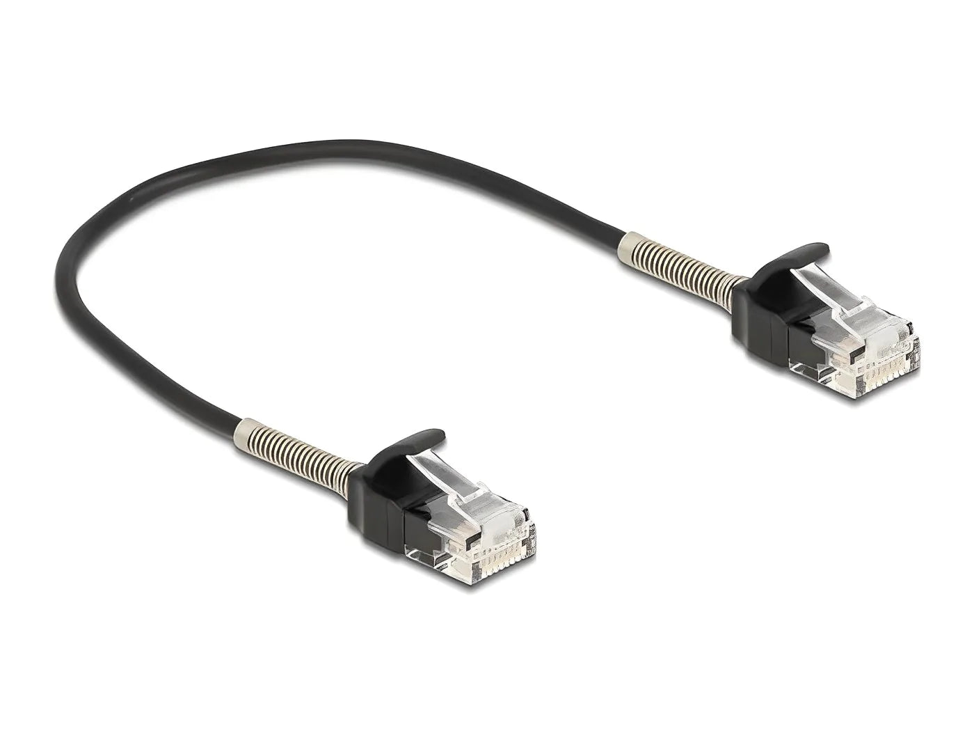 כבל רשת לא מסוכך RJ45 Cat.6A ז/ז מוגן מפני כיפוף - delock.israel