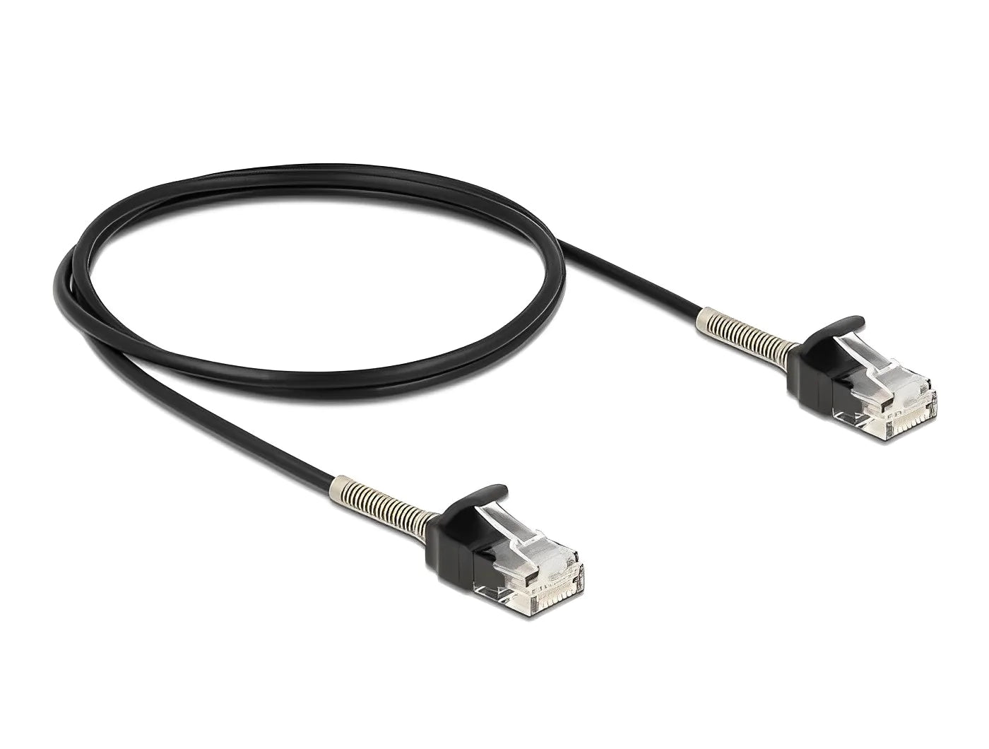 כבל רשת לא מסוכך RJ45 Cat.6A ז/ז מוגן מפני כיפוף - delock.israel