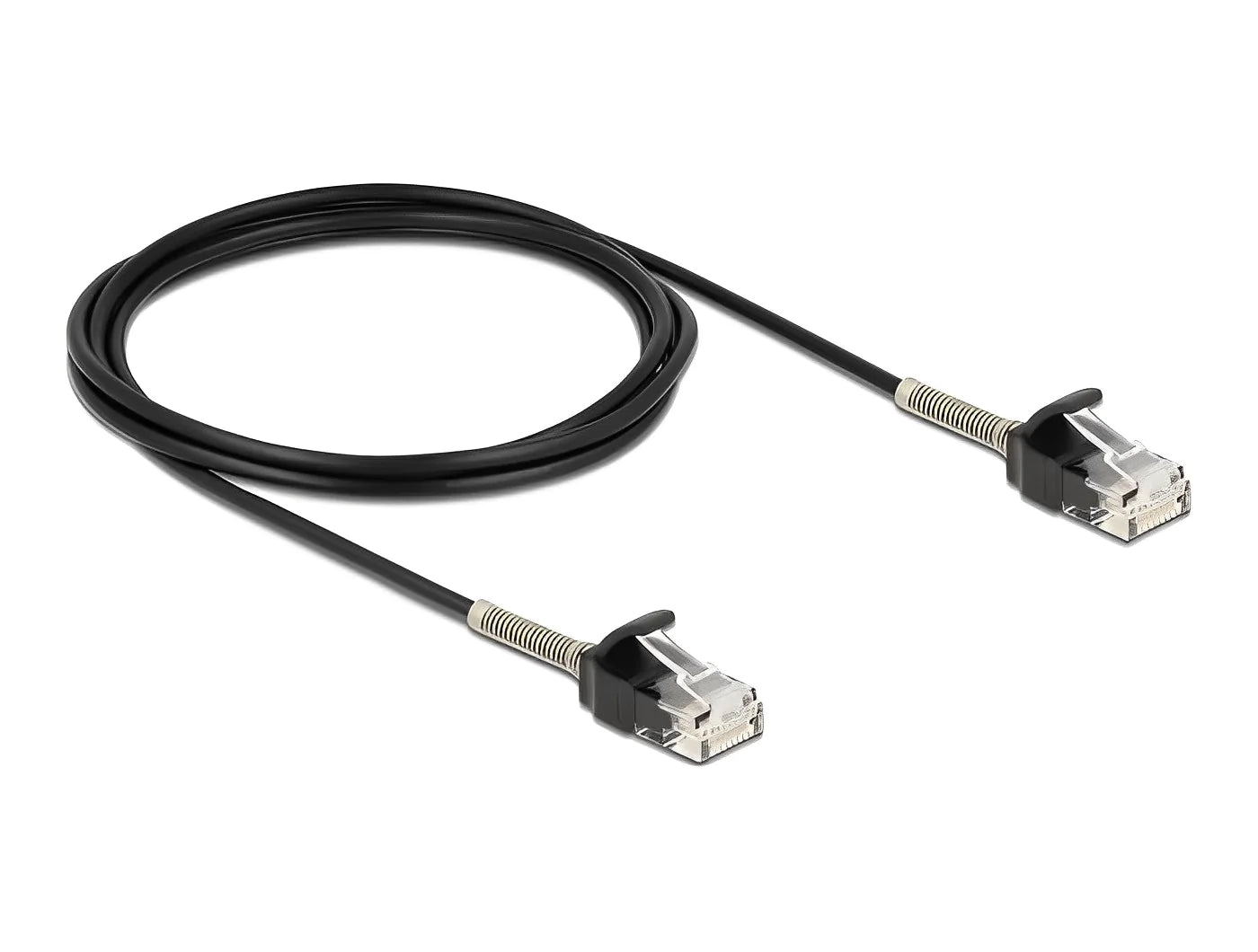 כבל רשת לא מסוכך RJ45 Cat.6A ז/ז מוגן מפני כיפוף - delock.israel