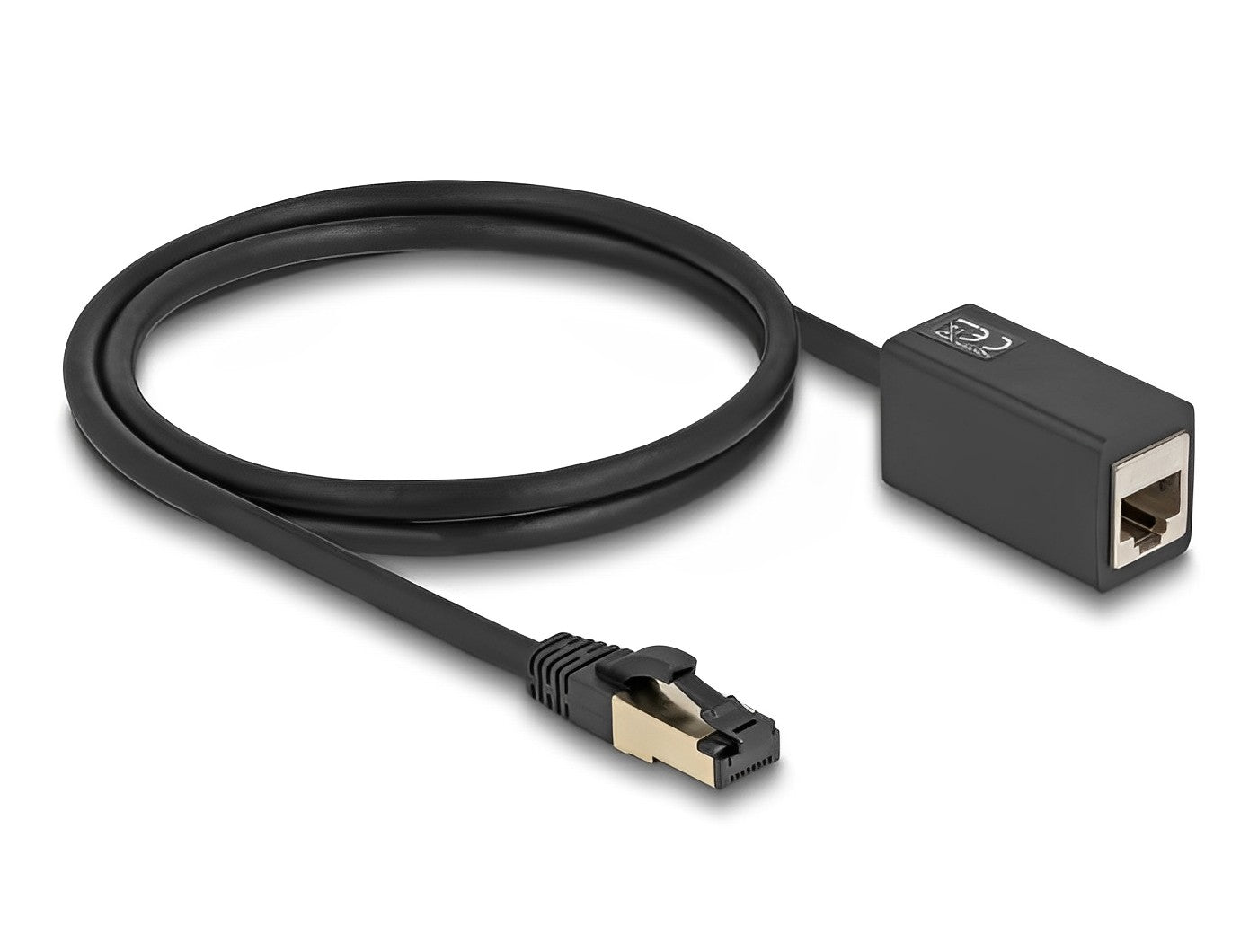 כבל רשת מאריך מסוכך RJ45 Cat.8.1 ז/נ - delock.israel