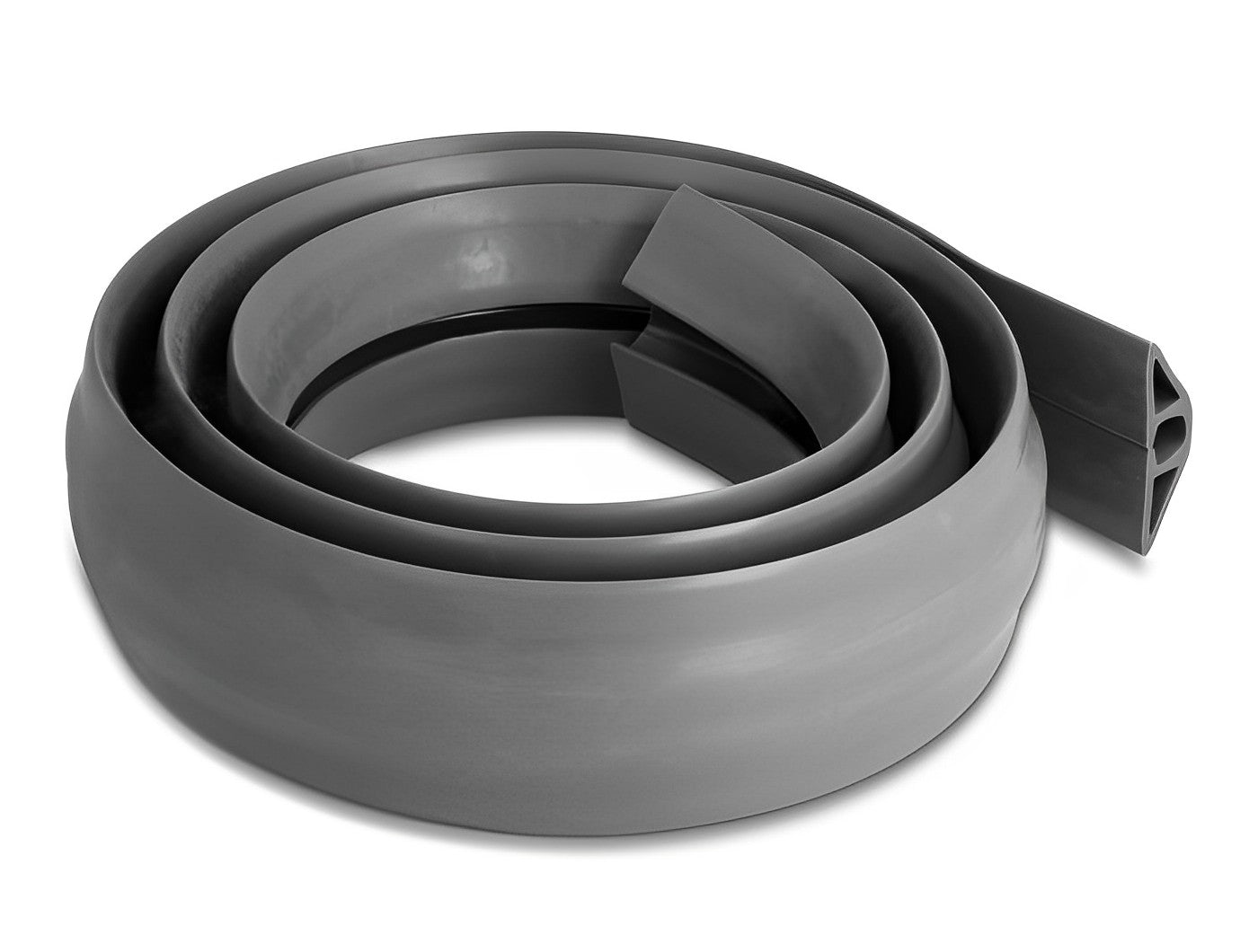 תעלת דריכה לכבלים גמישה PVC עם פס דבק - delock.israel