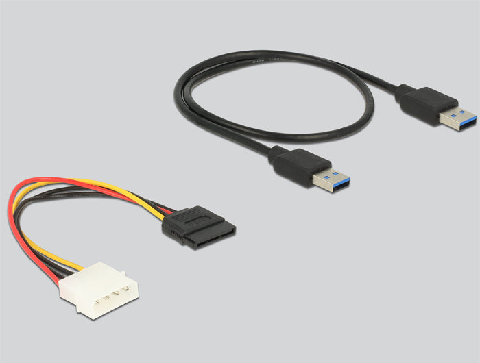 כרטיס הרחבה רייזר מסלוט PCIe x1 לסלוט PCIe x16 על כבל USB אורך 60 ס"מ - delock.israel