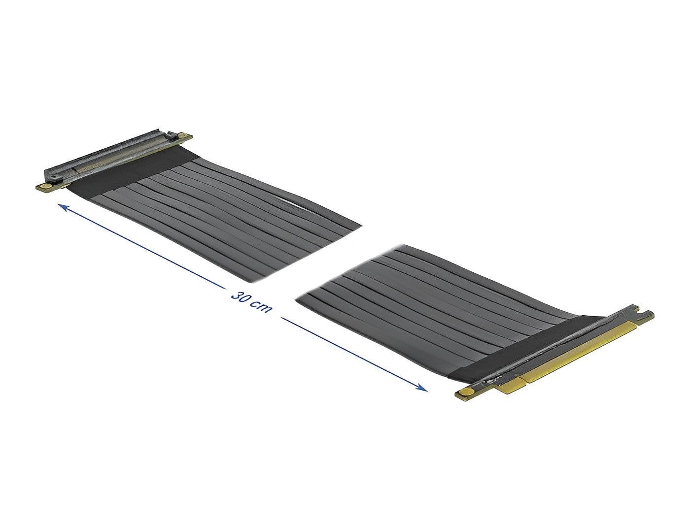 כרטיס הרחבה רייזר מאריך PCIe x16 זכר לסלוט PCIe x16 - delock.israel