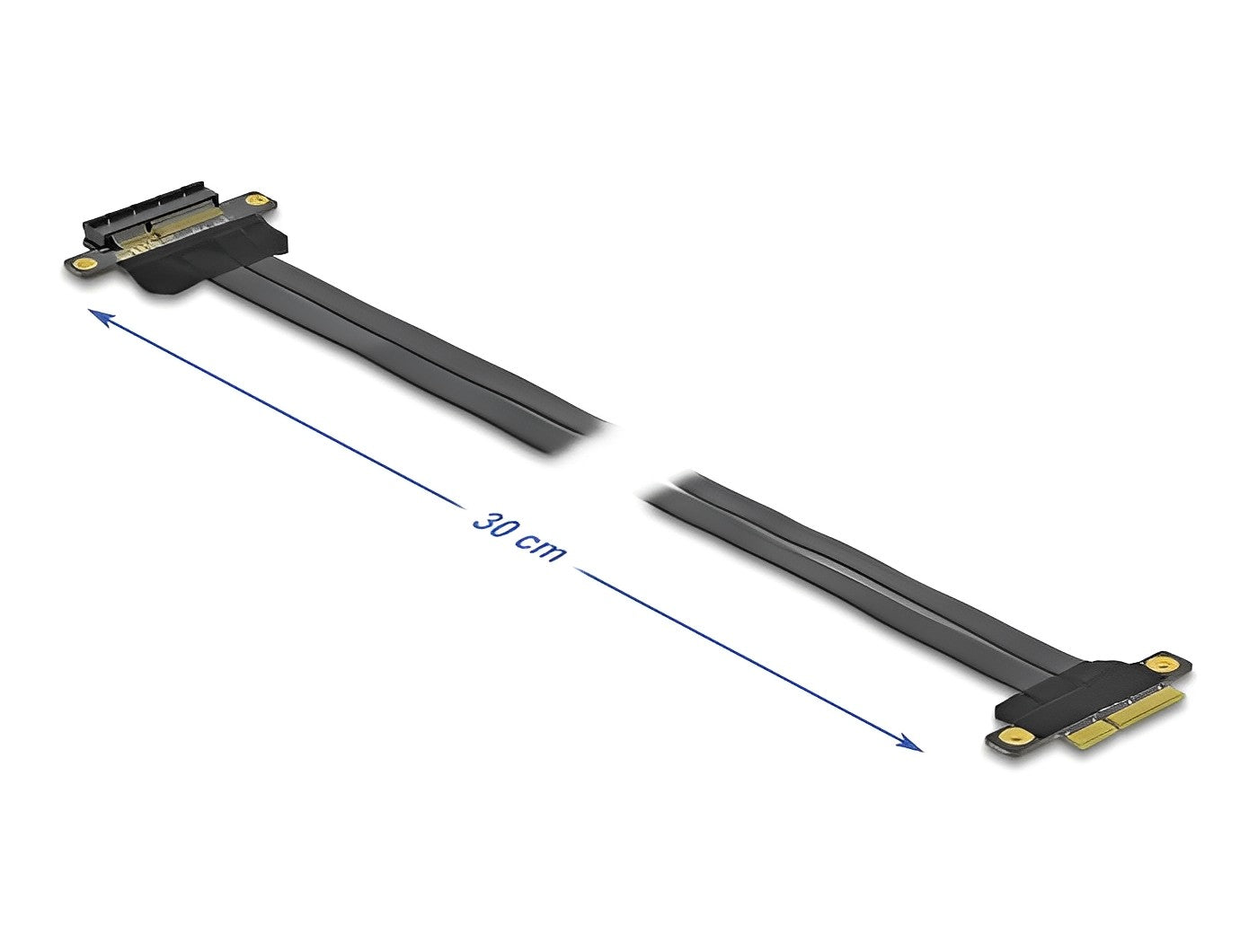 כרטיס הרחבה רייזר מאריך PCIe x4 זכר לסלוט PCIe x4 - delock.israel