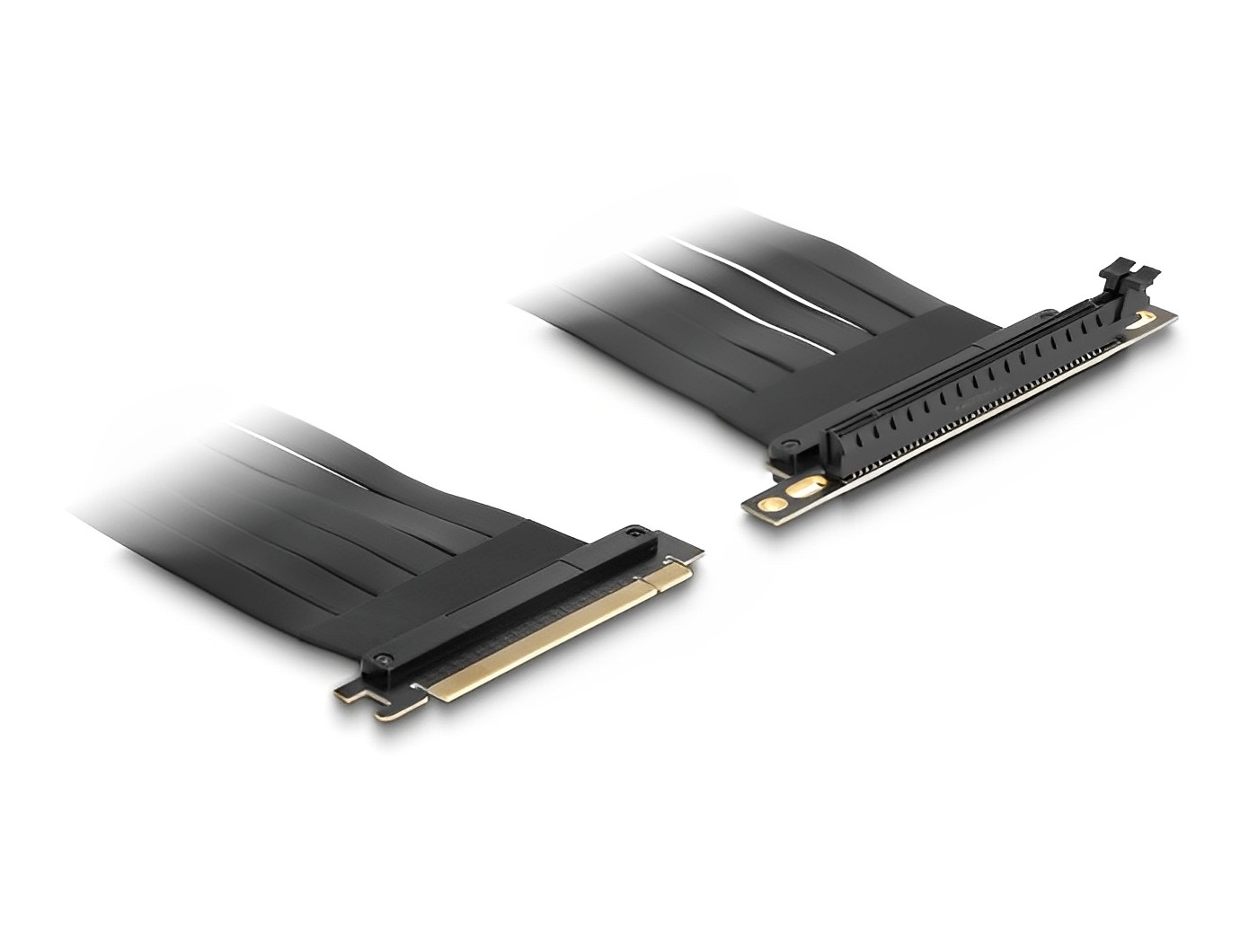 כרטיס הרחבה רייזר מאריך PCIe x16 זכר לסלוט PCIe x16 בזווית 90° - delock.israel