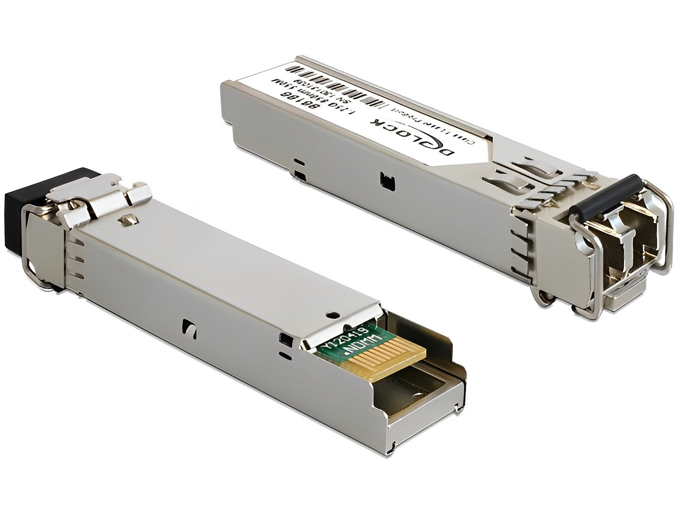 טרנסיבר ג'יביק SFP לכבל אופטי LC Duplex MM תומך 1 גיגה - delock.israel