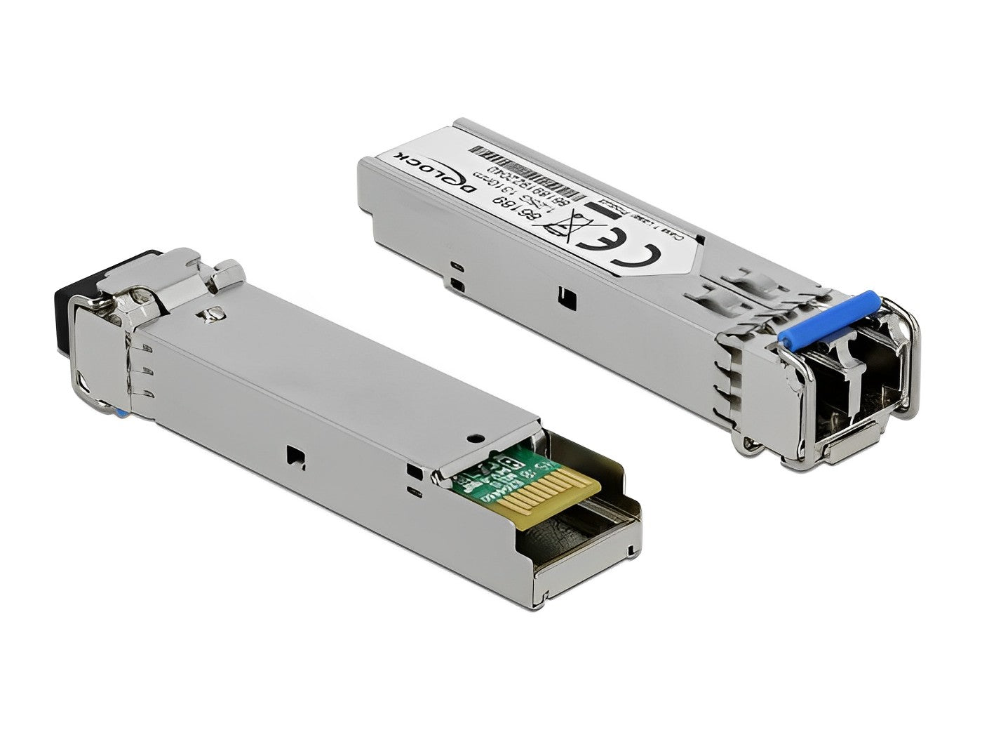 טרנסיבר ג'יביק SFP לכבל אופטי LC Duplex SM תומך 1 גיגה DDM Interface - delock.israel