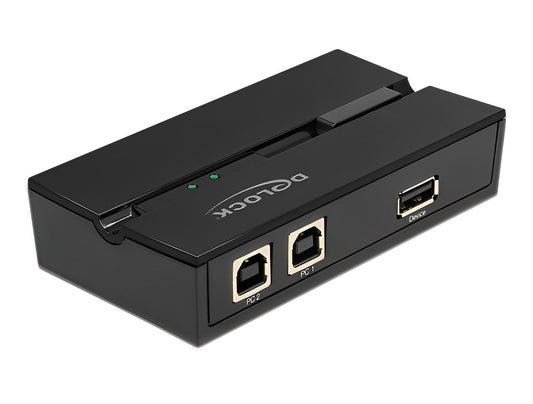 מיתוג USB 2.0 מגנטי 2 מחשבים למכשיר אחד - delock.israel
