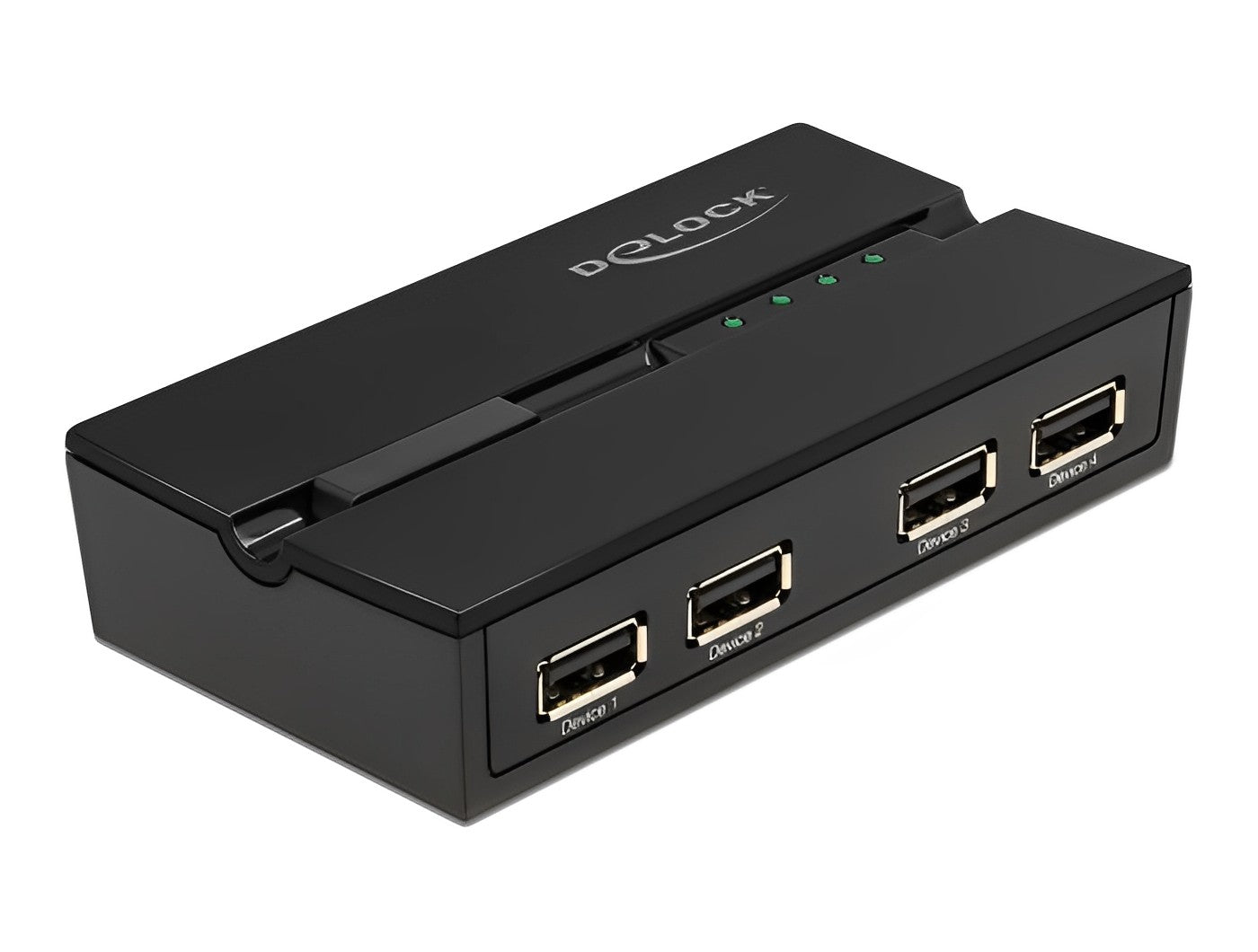 מיתוג USB 2.0 מגנטי 4 מחשבים עד 4 מכשירים - delock.israel