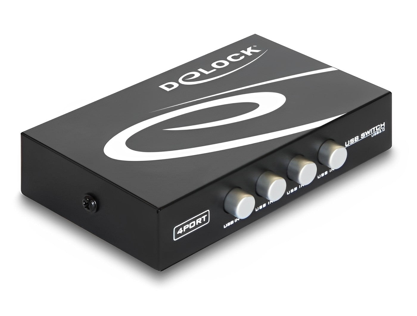 מיתוג מכני USB 2.0 עם 4 יציאות USB-B - delock.israel