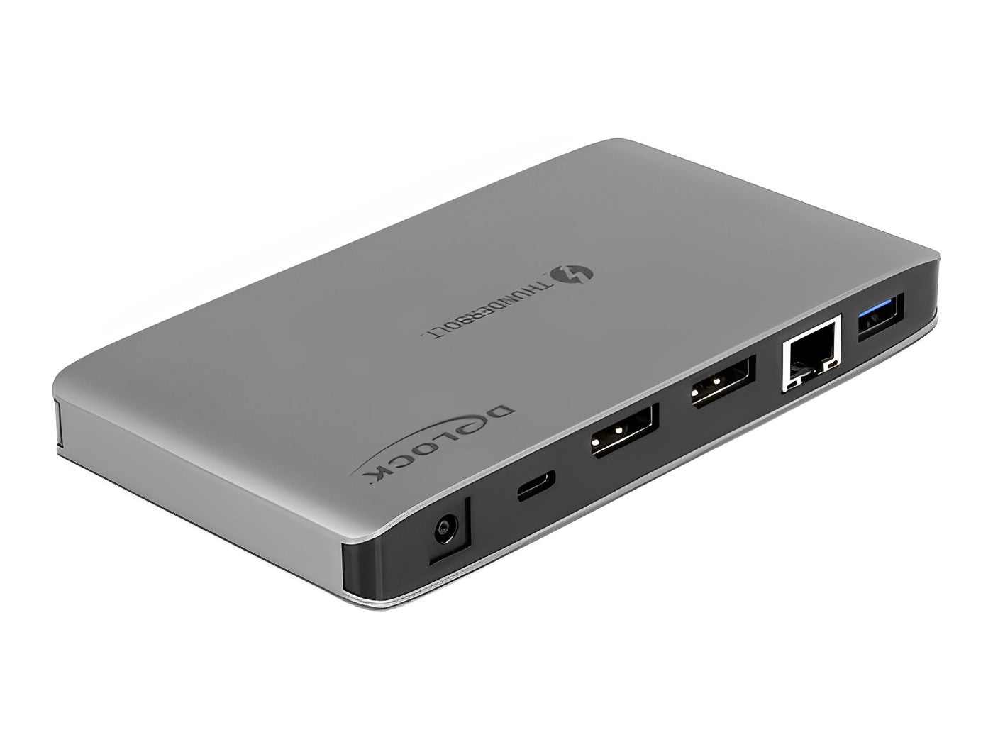 תחנת עגינה Thunderbolt™3 למחשב נייד עם חיבור ל-2 מסכים DisplayPort 8K בו זמנית - delock.israel