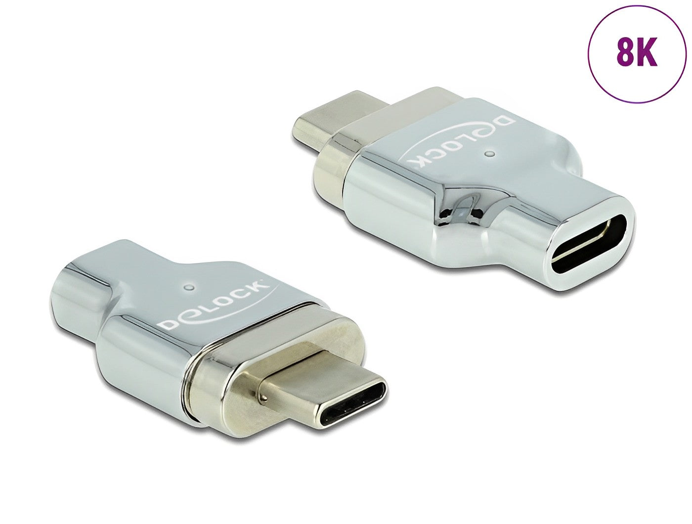 מתאם מגנטי Thunderbolt™ 3 / USB-C ז/נ תומך 8K - delock.israel
