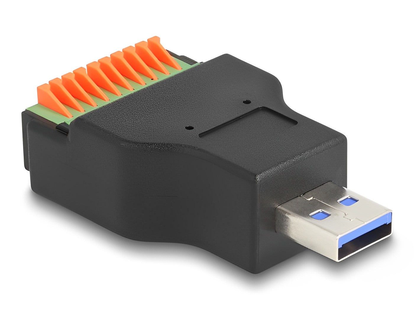 טרמינל בלוק בחיבור לחיצה לתקע USB-A 3.2 Gen 1 - delock.israel