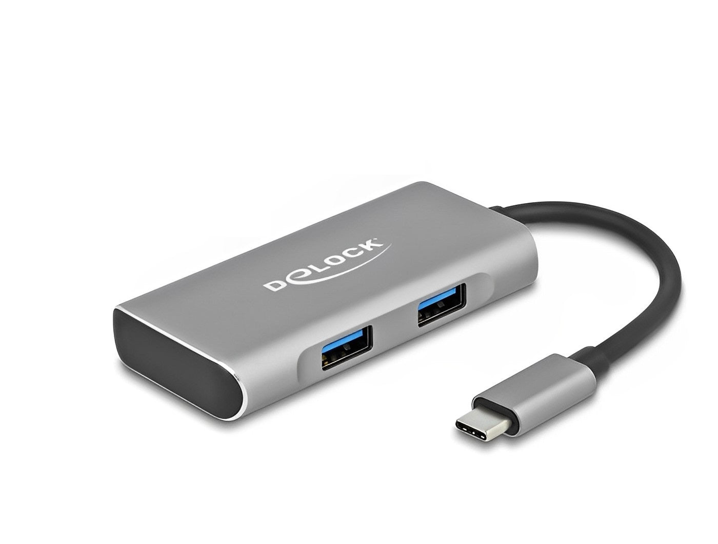 מפצל USB-C 3.2 Gen 2 10Gbps עם 4 פורט USB-A/C - delock.israel