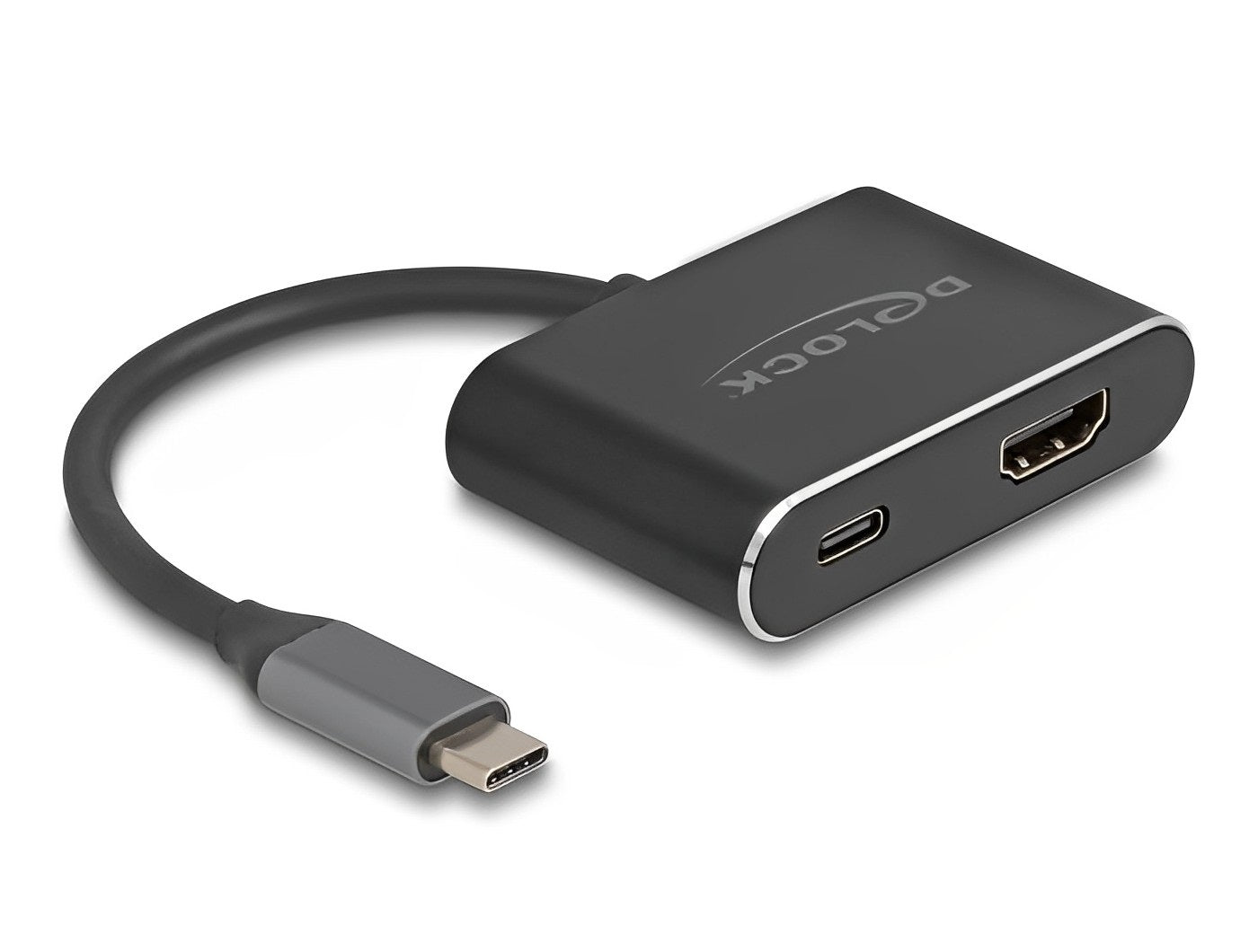 מתאם תצוגה USB-C לחיבור מסך HDMI 8K HDR תומך PD 100 W - delock.israel