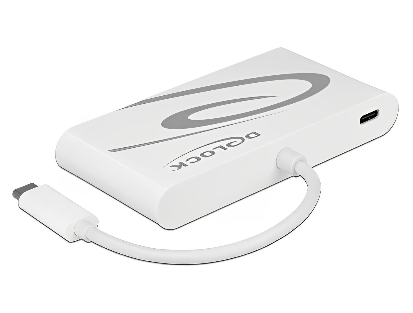 תחנת עגינה USB-C למחשב נייד עם חיבור למסכך HDMI 4K - delock.israel