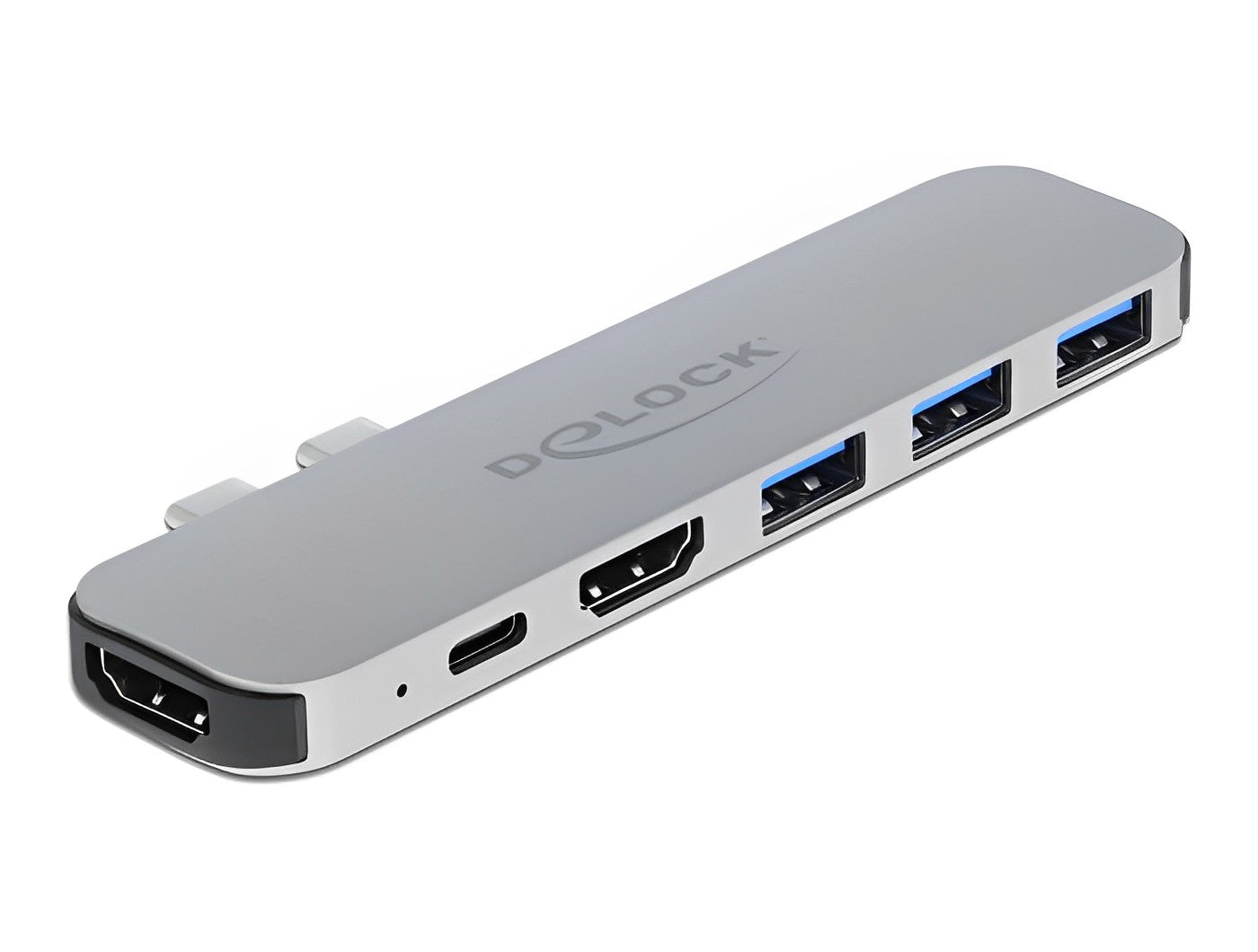 תחנת עגינה Thunderbolt™3 למחשב נייד MacBook עם חיבור ל-2 מסכים בו זמנית - delock.israel