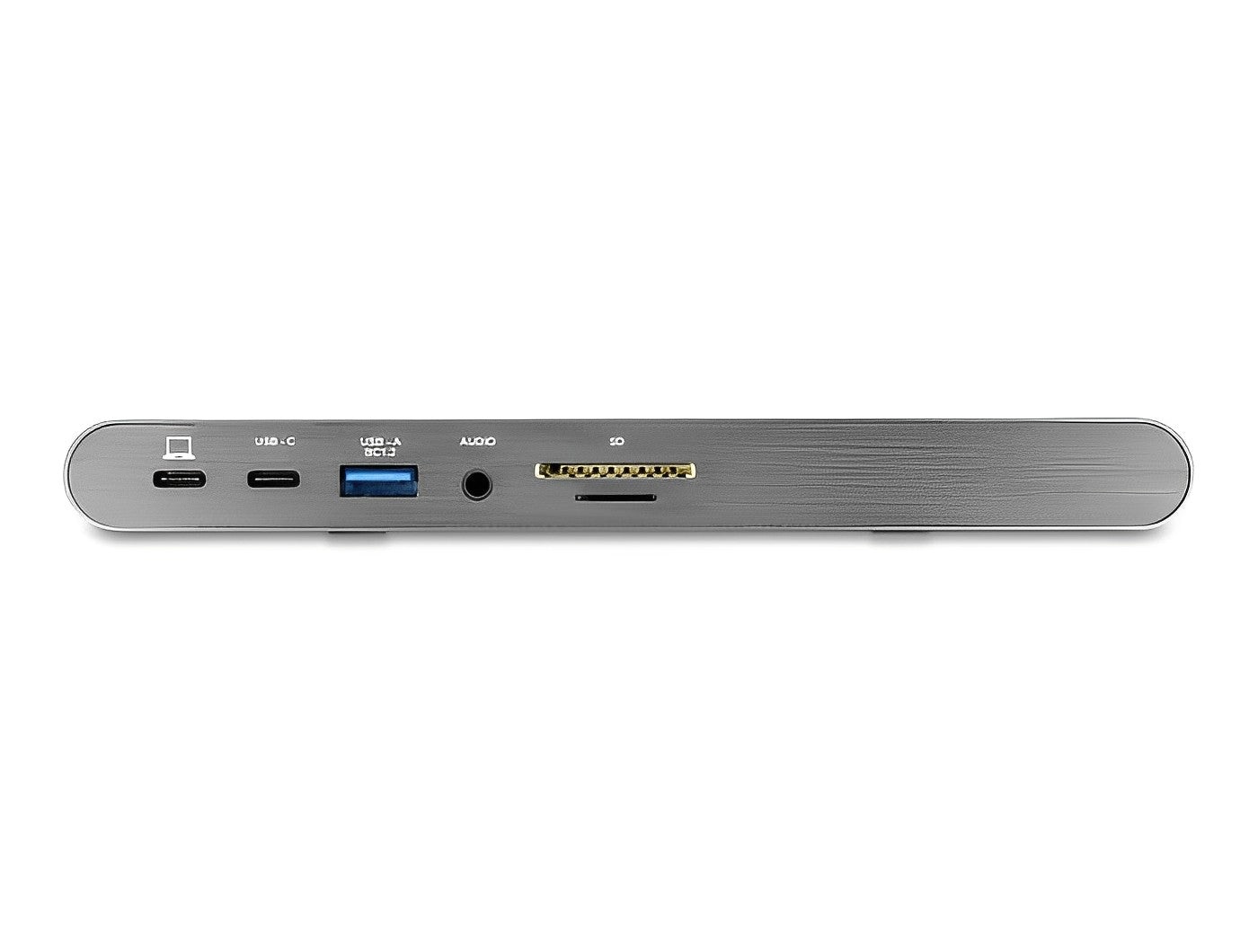 תחנת עגינה USB-C DP 1.4 למחשב נייד עם חיבור ל- 3 מסכים HDMI / DP 4K בו זמנית - delock.israel