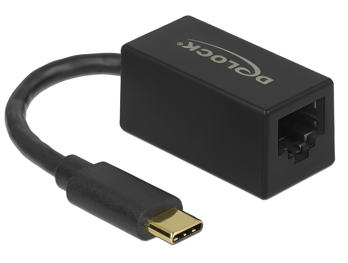 מתאם רשת USB-C 3.2 לשקע RJ45 Gigabit 10/100/1000 - delock.israel