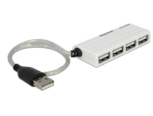 מפצל USB 2.0 עם 4 יציאות USB-A - delock.israel