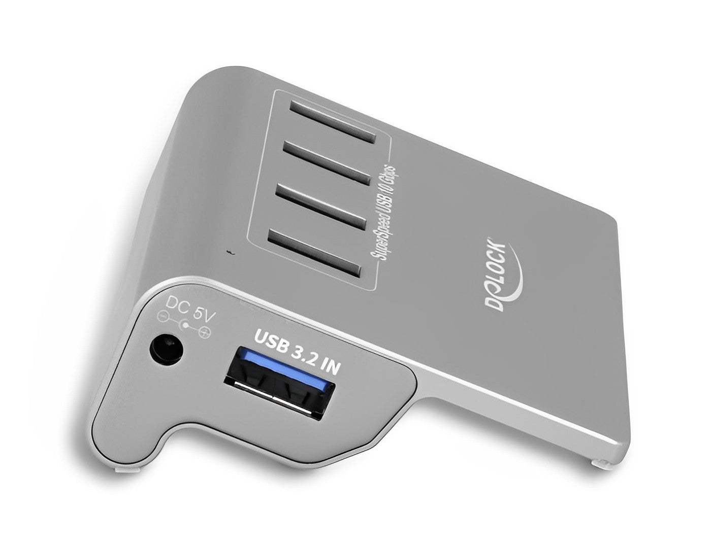 מפצל USB 3.2 Gen 2 10Gbps עם 4 יציאות USB-A - delock.israel