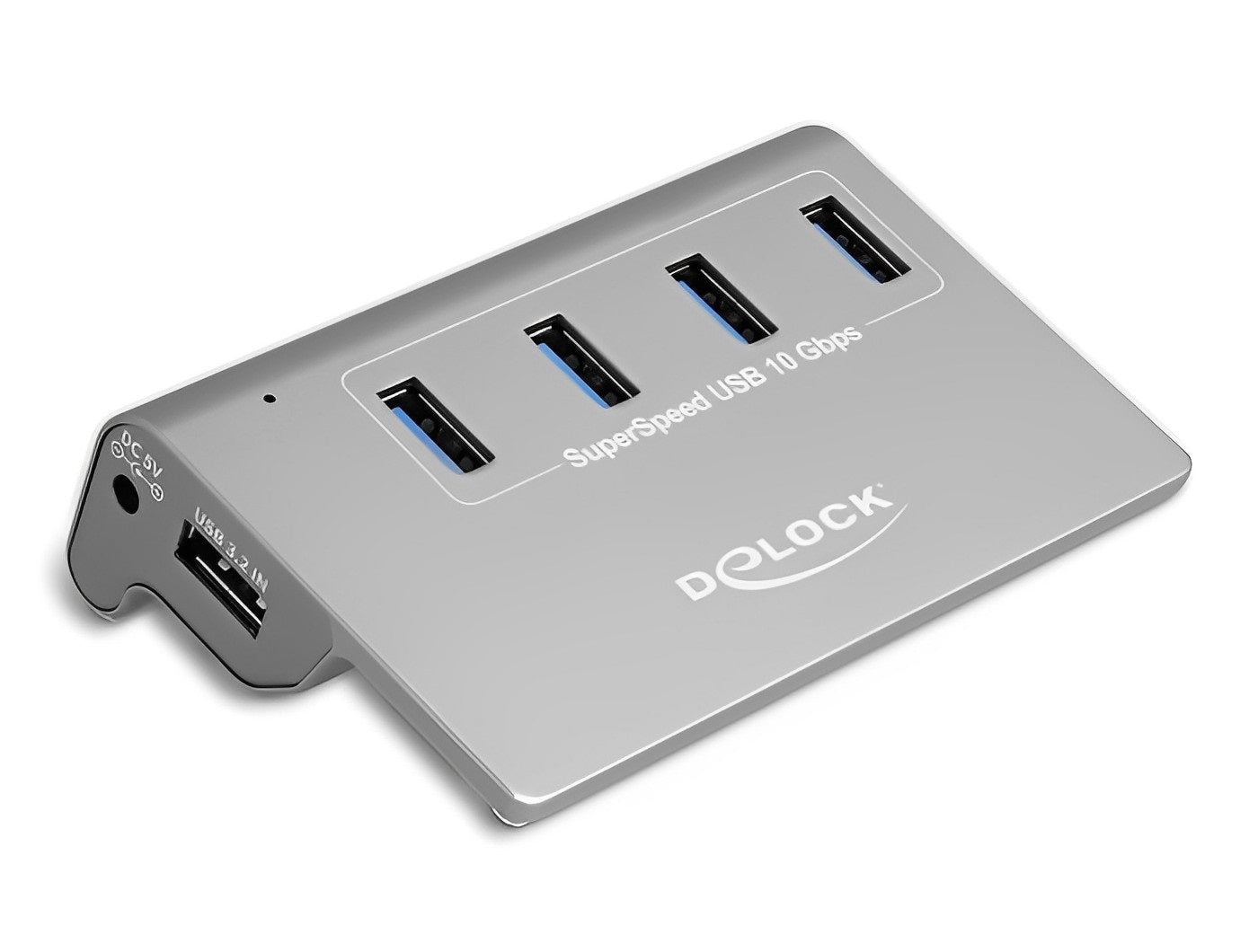 מפצל USB 3.2 Gen 2 10Gbps עם 4 יציאות USB-A - delock.israel