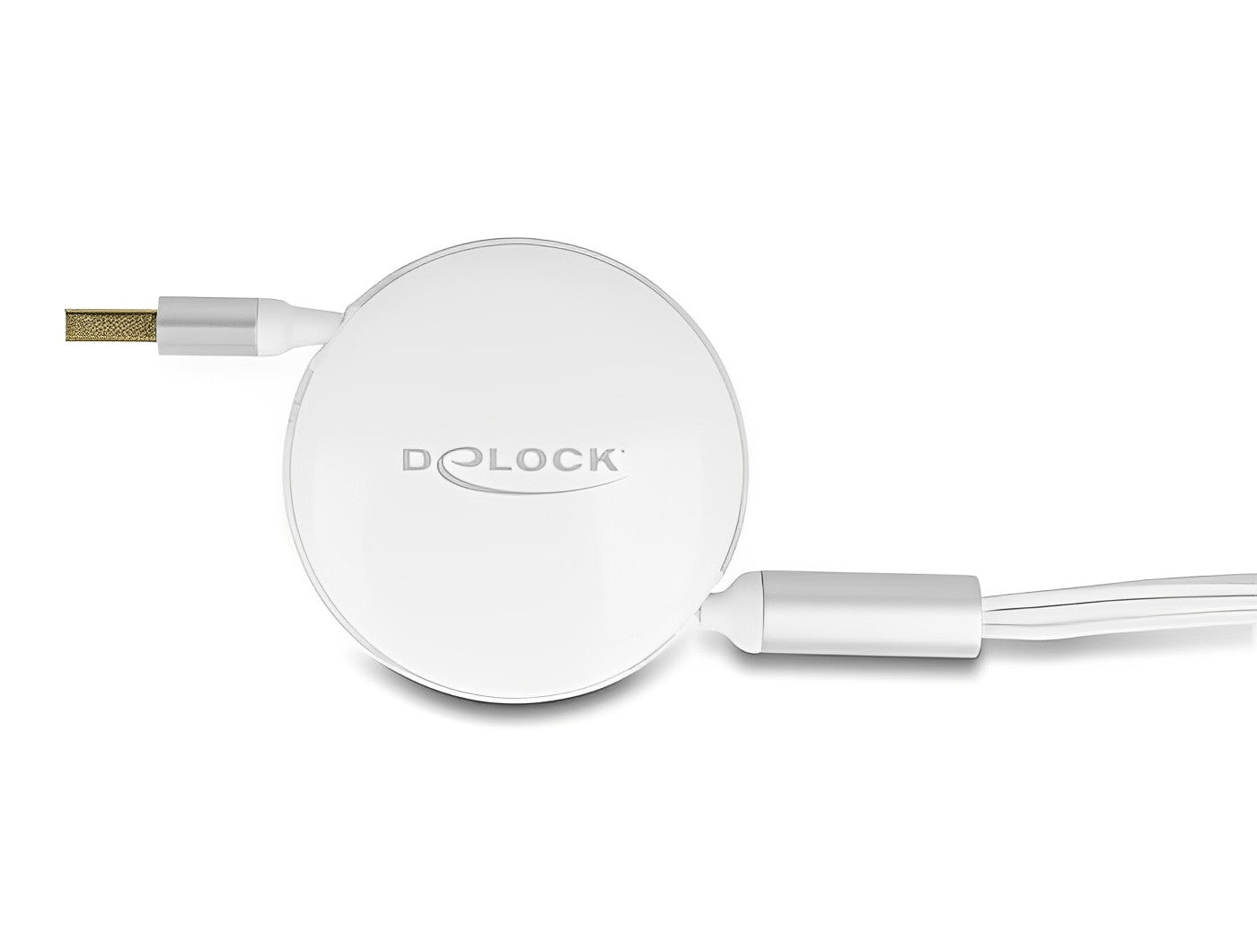 כבל טעינה ונתונים נמתח תקע USB-A לתקע מיקרו USB-C x 2 + USB - delock.israel
