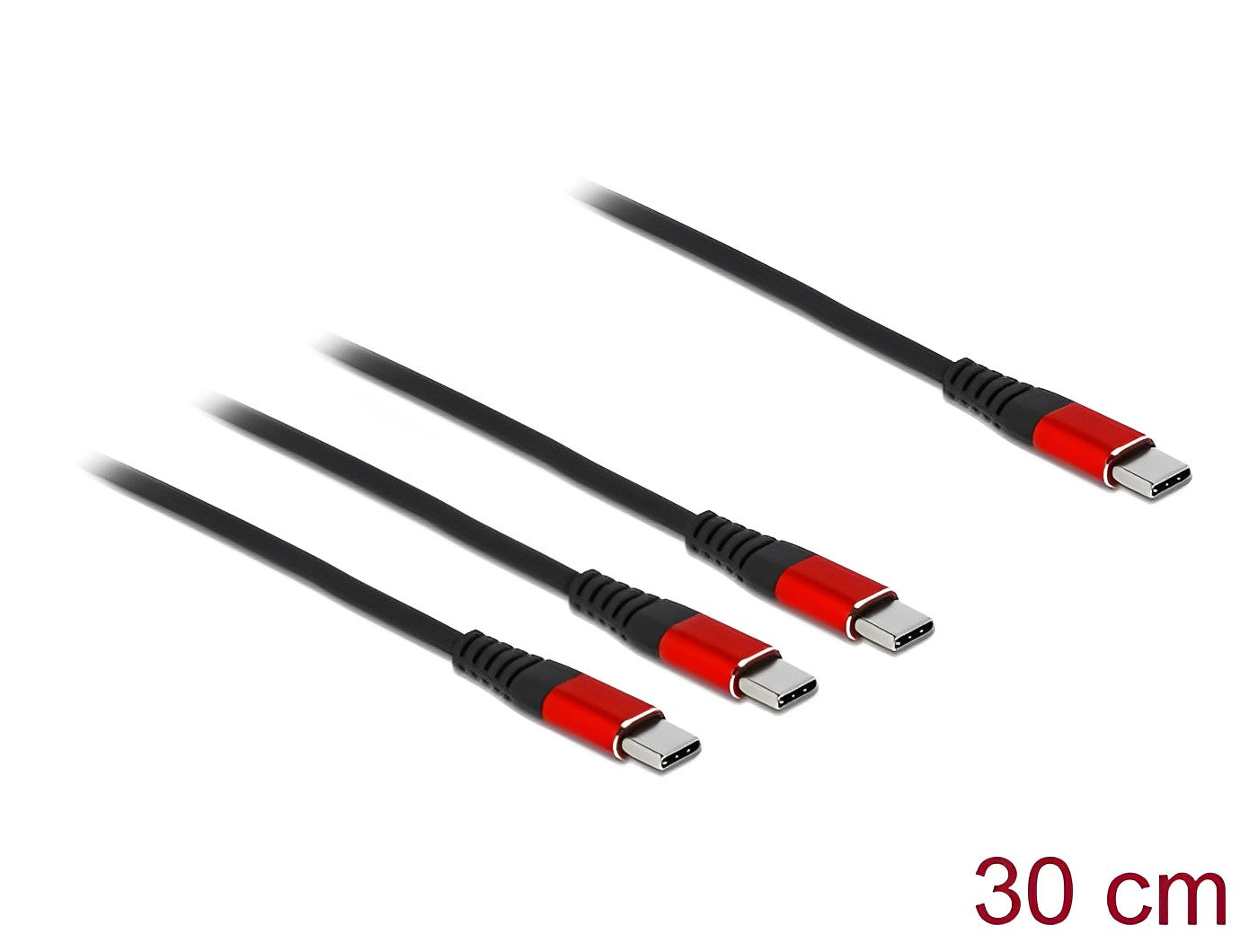 כבל טעינה תקע USB-C 1/3 - delock.israel