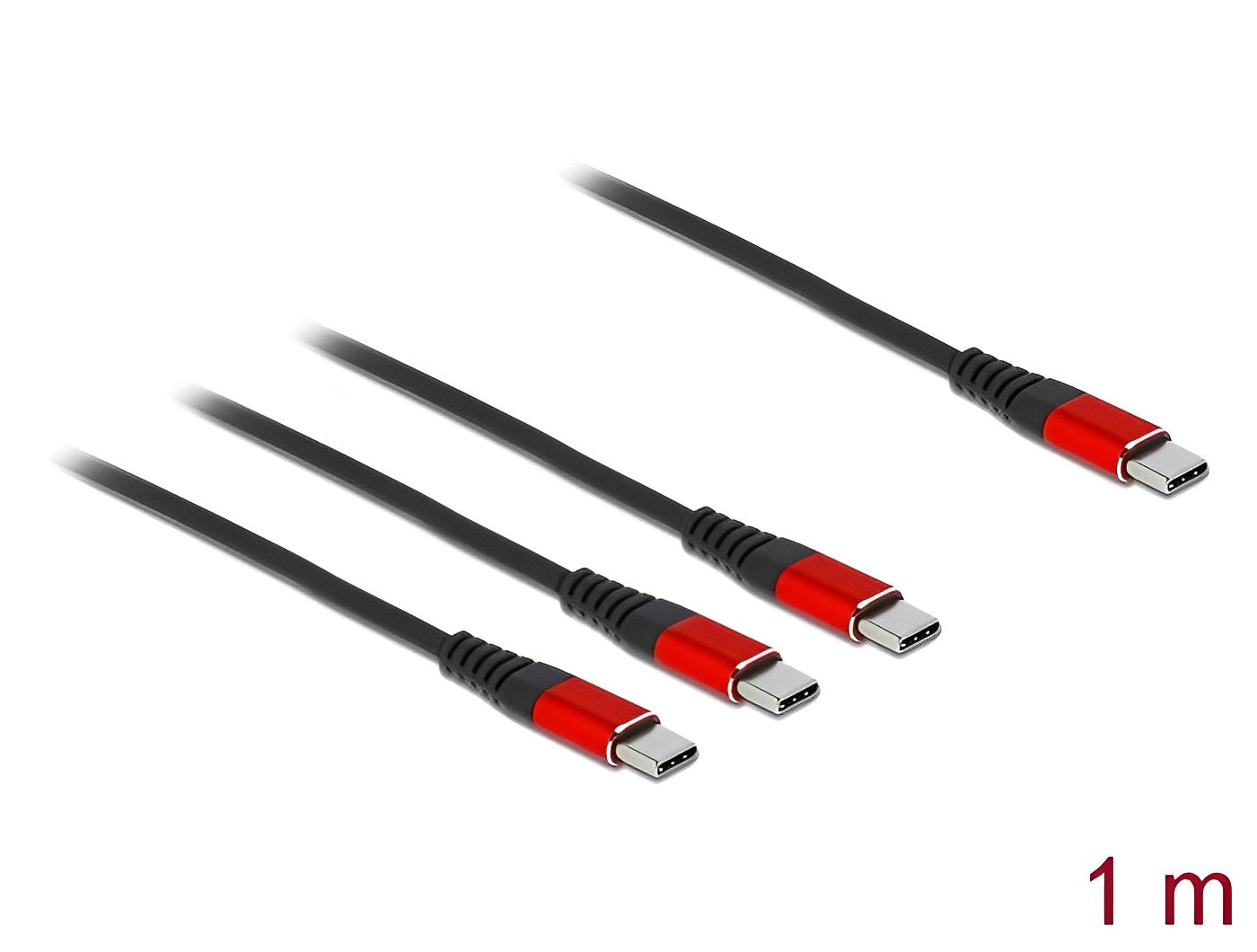 כבל טעינה תקע USB-C 1/3 - delock.israel