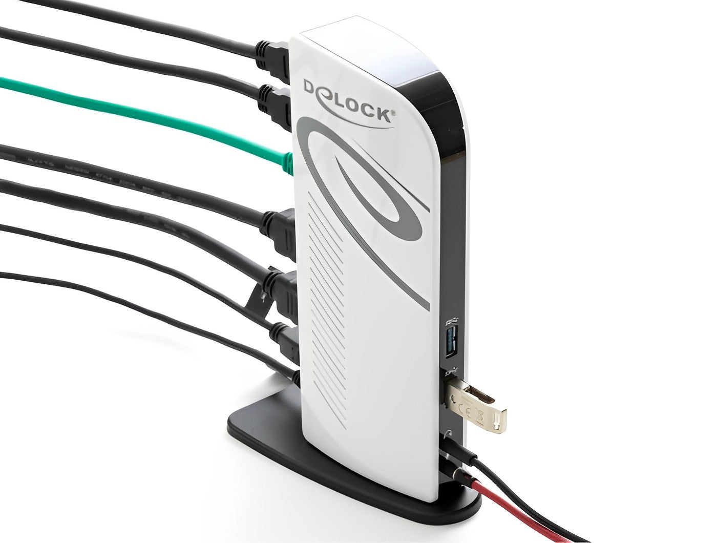 תחנת עגינה USB 3.2 למחשב נייד עם חיבור ל- 2 מסכים HDMI 1080p בו זמנית - delock.israel