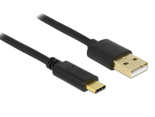 כבל USB 2.0 תקע USB-A לתקע USB-C - delock.israel