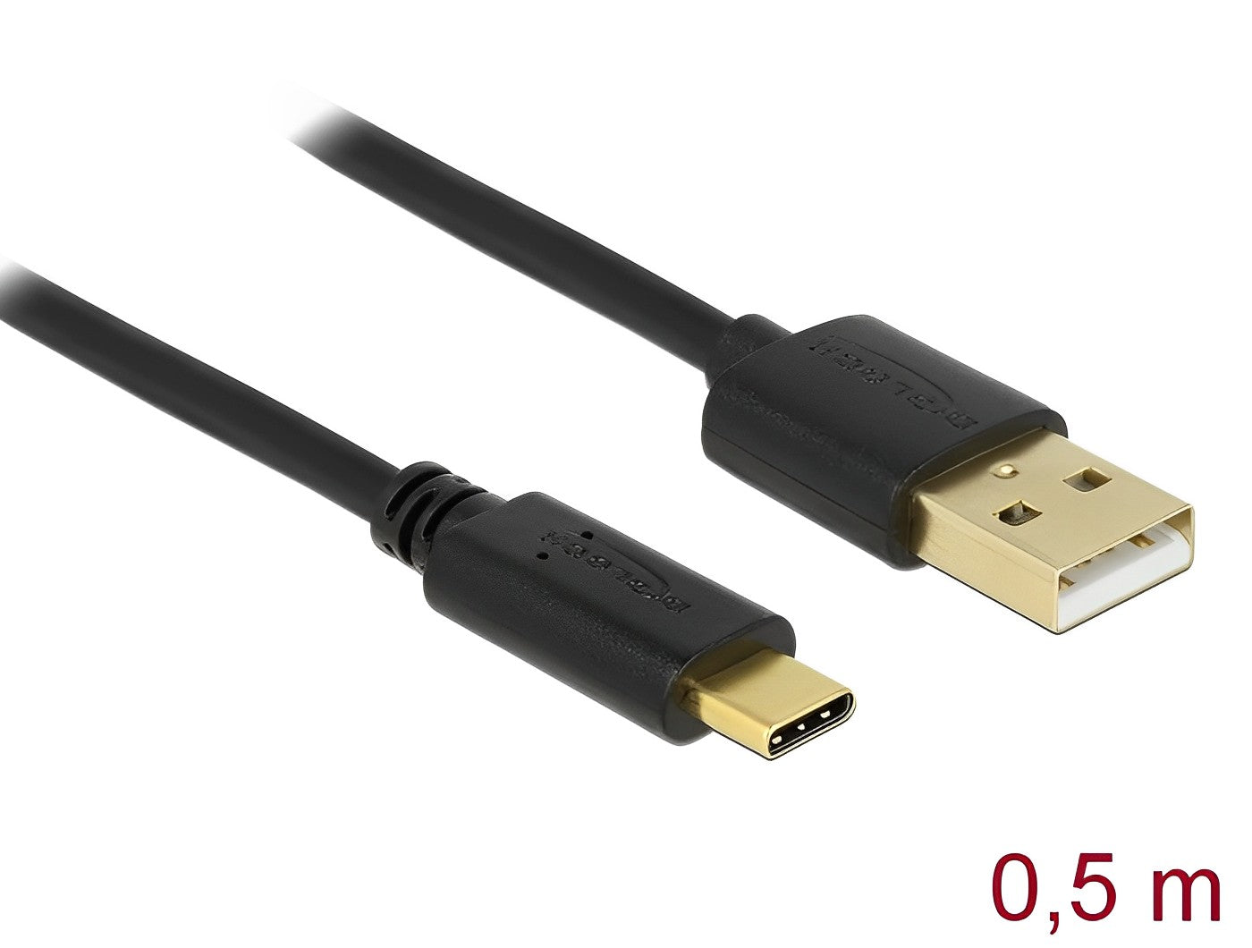 כבל USB 2.0 תקע USB-A לתקע USB-C - delock.israel