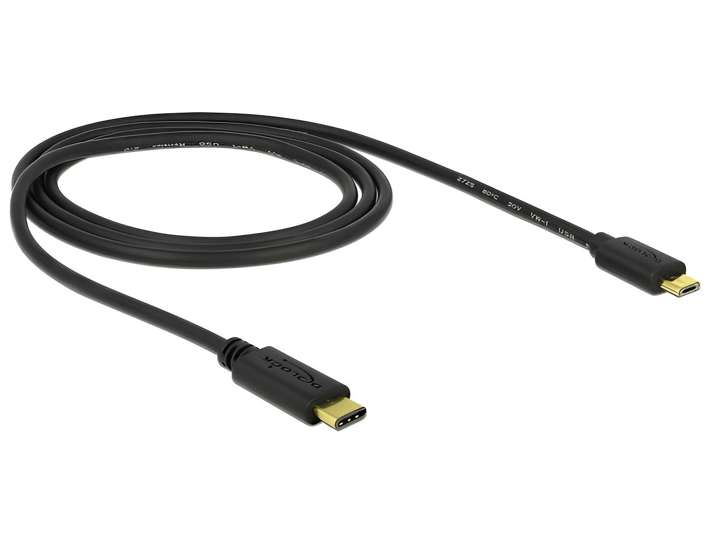 כבל USB 2.0 תקע USB-C לתקע USB Micro-B תומך PD 3 A - delock.israel