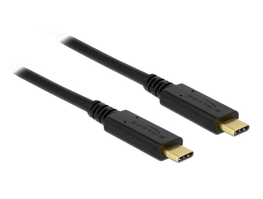 כבל USB-C 3.1 Gen 1 ז/ז PD 3A E-Marker - delock.israel