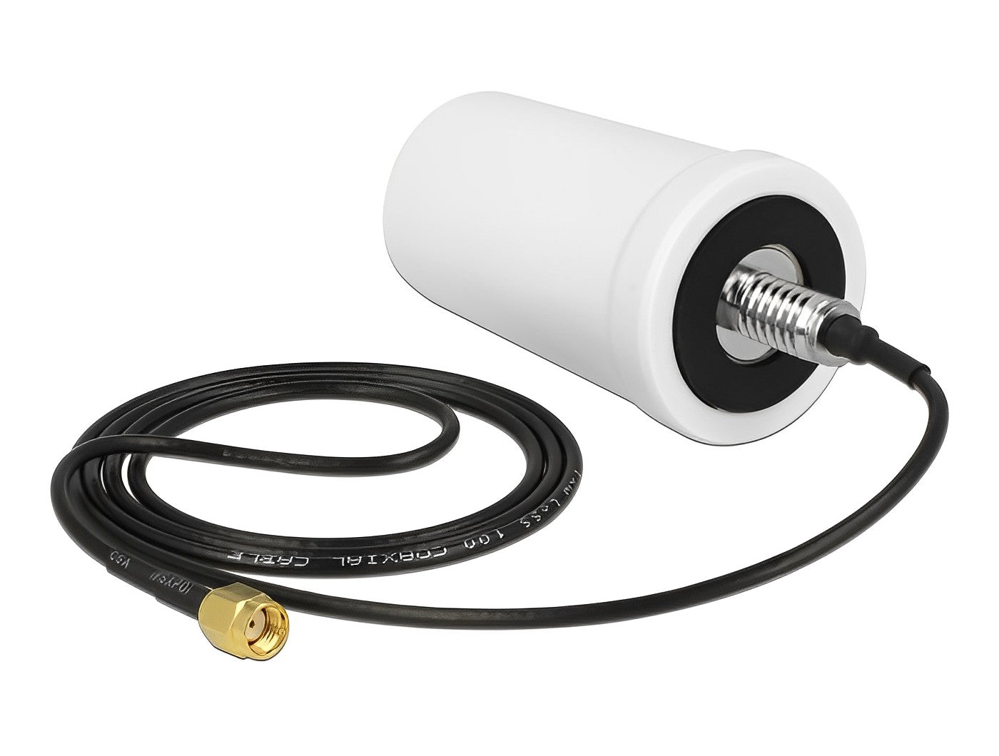 אנטנה כלל כיוונית WLAN 802.11 ac/a/h/b/g/n 1.4 - 3.0 dBi חיצונית IP67 עם כבל ULA100 מחבר RP-SMA plug - delock.israel