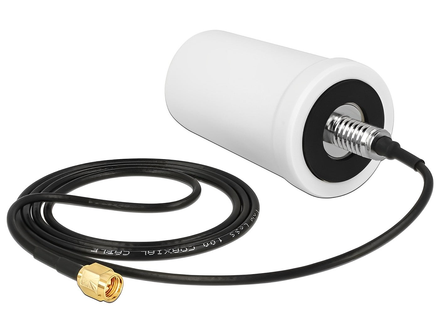 אנטנה כלל כיוונית WLAN 802.11 ac/a/h/b/g/n 1.4 - 3.0 dBi חיצונית IP67 עם כבל ULA100 מחבר SMA plug - delock.israel