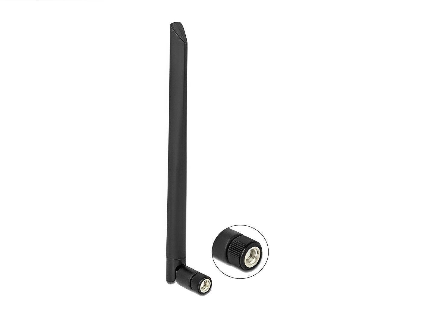 אנטנה גמישה כלל כיוונית WLAN 802.11 a/ax/a/b/g/n 5 dBi פנימית מחבר RP-SMA plug - delock.israel