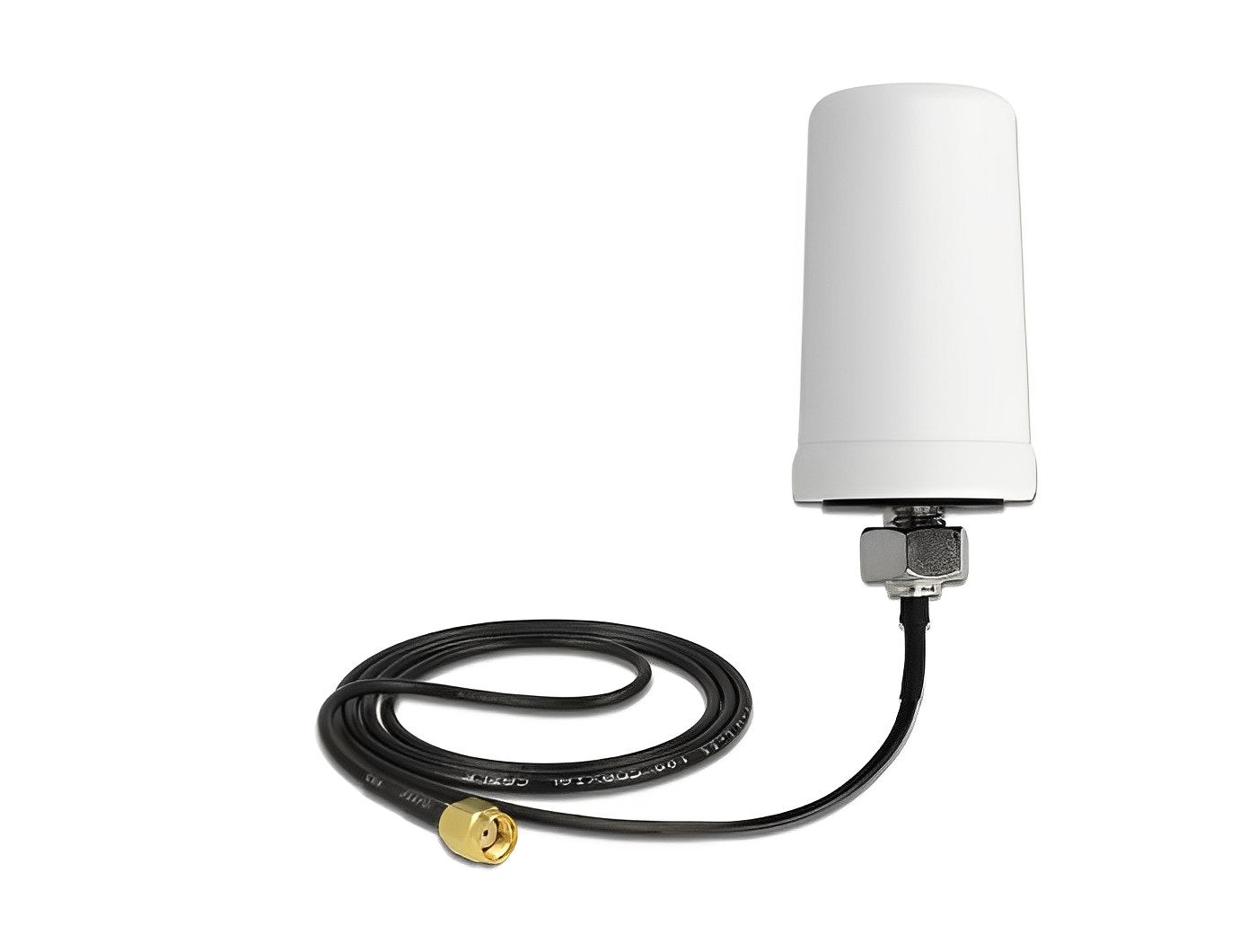 אנטנה כלל כיוונית WLAN 802.11 ac/a/h/b/g/n 1.4 - 3.0 dBi חיצונית IP67 עם כבל ULA100 מחבר RP-SMA plug - delock.israel
